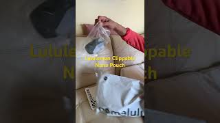 Lululemon Clippable Nano Pouch- Unboxing