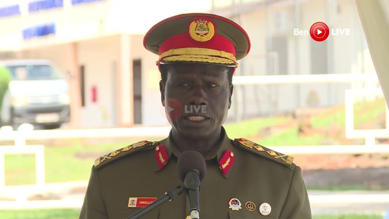 Maj Gen Francis Okello-Commandant of the National Defence College (NDC- Uganda) hails Gen Museveni