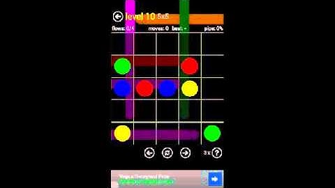 Flow Free: Regular Pack 5x5 Levels 1-30 Walkthrough