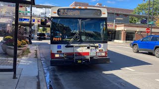 CTA Bus Ride 155 Devon From Morse Red Line To Devon/Kedzie Terminal CTA 2008 New Flyer D40LF #1815