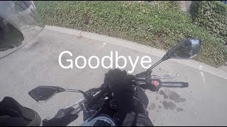 Goodbye 2017 Kawasaki Z650 | Motovlog #10