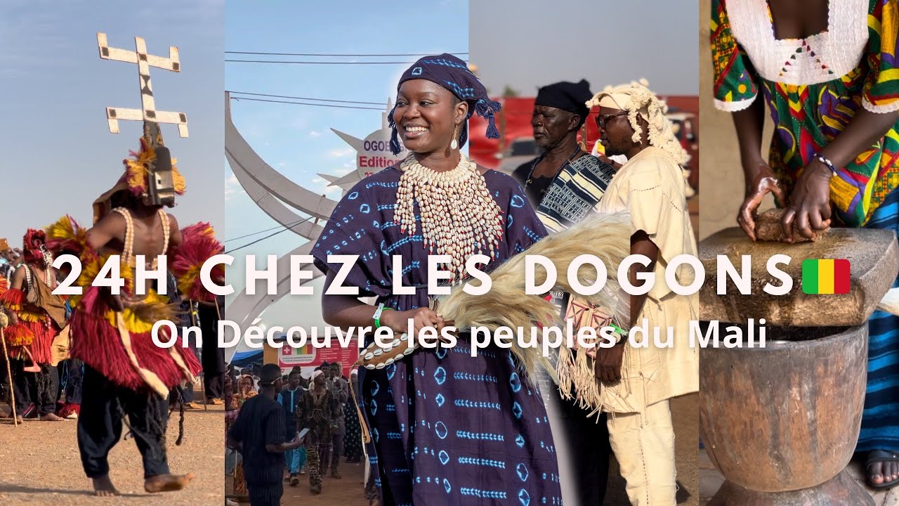 24H CHEZ LES DOGONS 🇲🇱 : ON DÉCOUVRE LES PEUPLES DU MALI