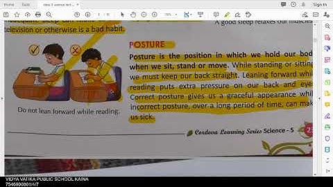 class 5 science chapter 2 Health and hygiene part 6 final