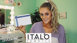 Italo ~ Jewelry Unboxing Review & Giveaway! Gorgeous Wedding Set! 🚨 CLOSED 🚨