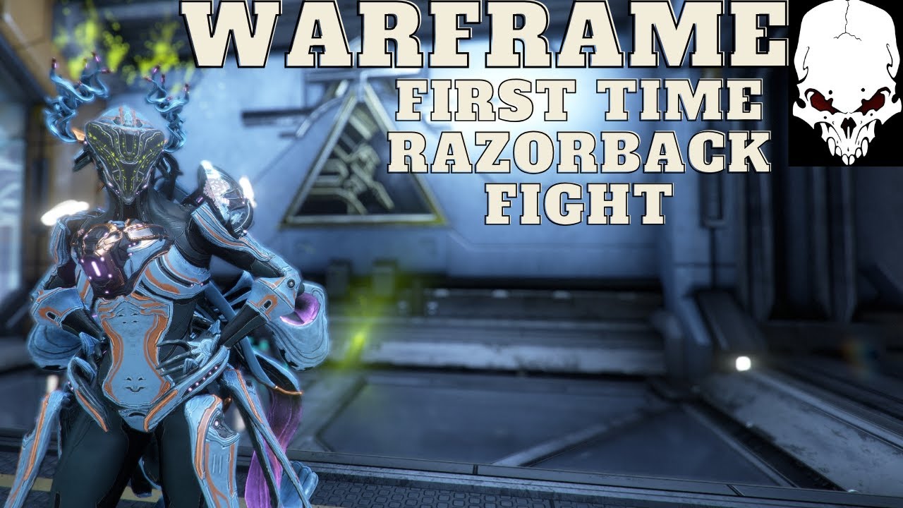 Warframe Razorback Fight - YouTube