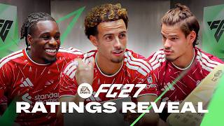FC27 Rating Reveal with Frimpong, Jones & Kerkez!