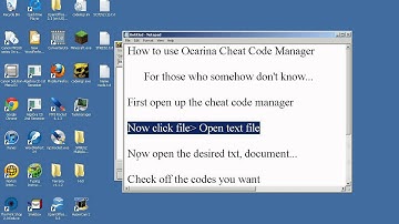How to use Ocarina Cheat Code Manager