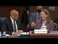 WATCH: Sen. Cory Booker questions Supreme Court nominee Amy Coney Barrett