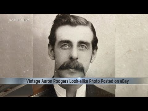 Vintage Aaron Rodgers: Man in old photo looks like Packers QB