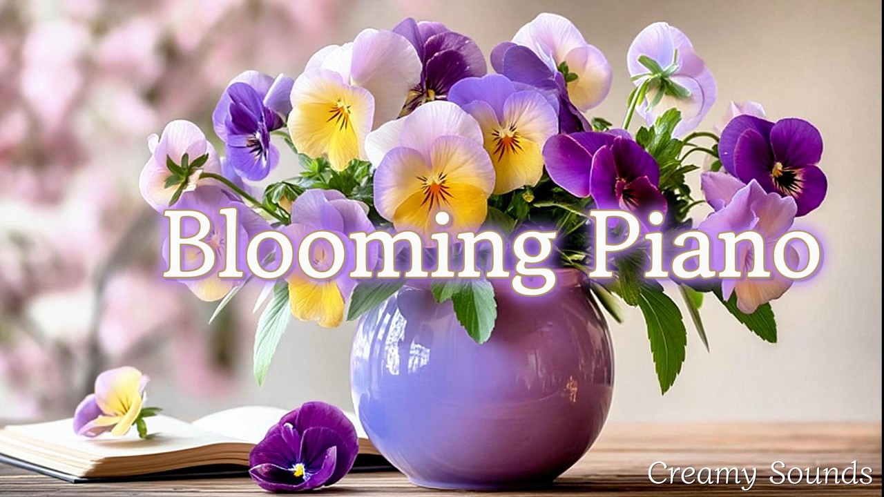 [Healing Piano]  🌸 3월의 꽃향기처럼 부드러운 힐링 피아노 |  봄 피아노,  감성 피아노, 잔잔한 피아노, March Piano ·Spring Piano