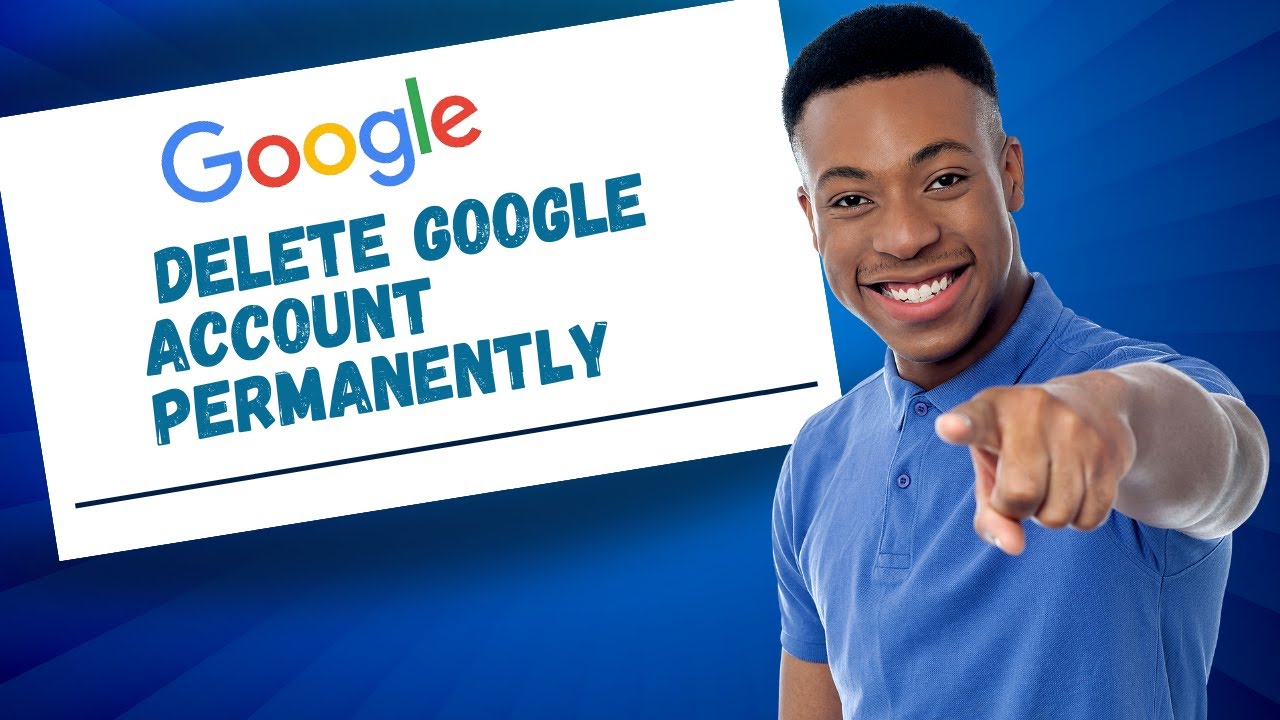 How To Delete Gmail Account Delete Google Account Permanently Youtube