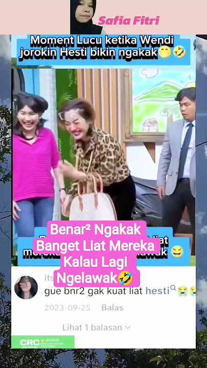 Wendi Kesal Sama Hesti Malah Bikin Ngakak#artist #shortvideo #wendy #hesti #ayutingting