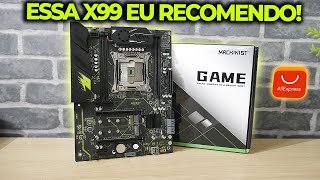 A PLACA MÃE X99 MAIS RECOMENDADA, M9RA PRO DO ALIEXPRESS! ANÁLISE, VRM, TEMPERATURA...(M9RA V2) видео