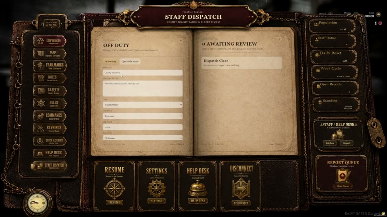 Dapper Pause Menu official showcase