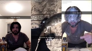 Mohamed Henni bourré et sous coke s'embrouille avec un chat !!!!
