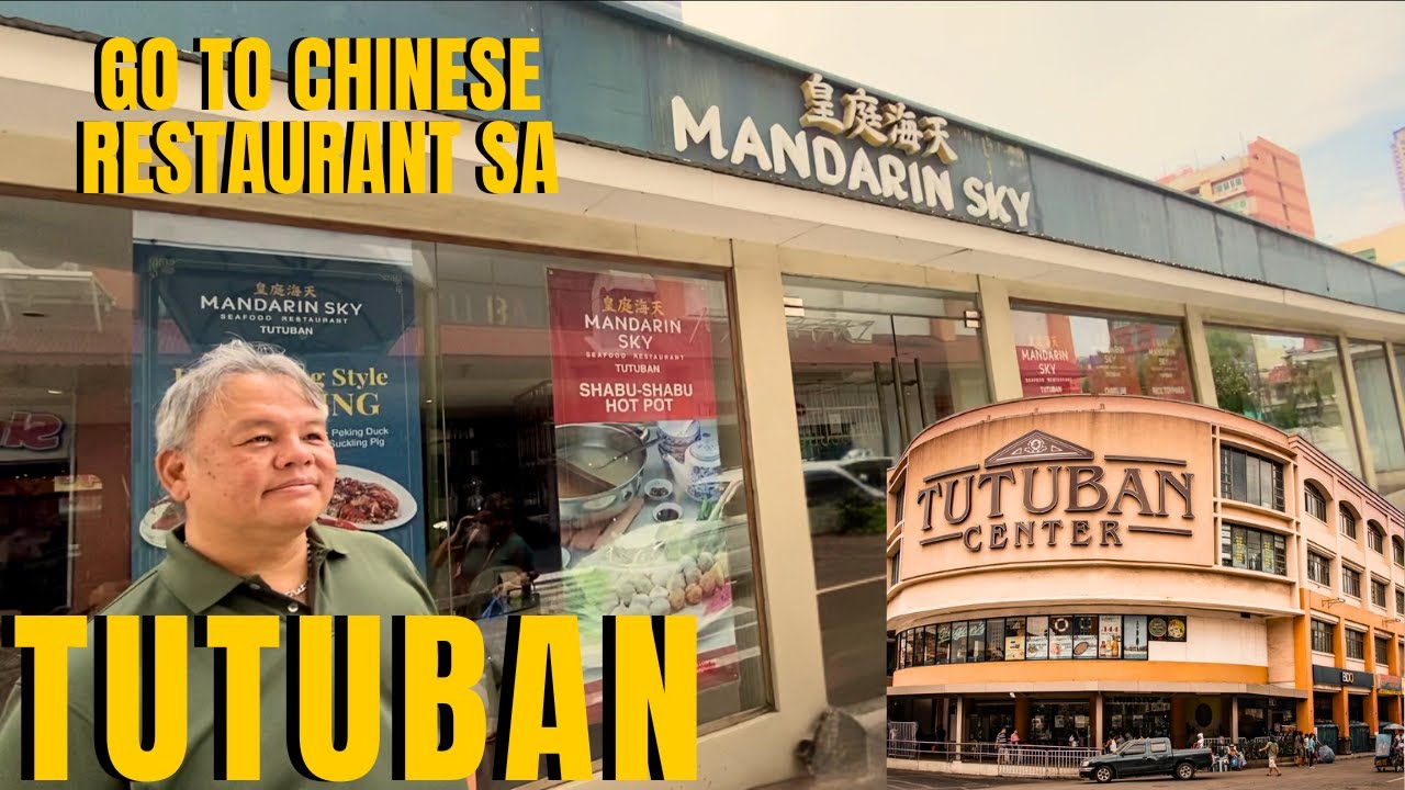 MANDARIN SKY SEAFOOD RESTAURANT NAKATAGO SA LIKOD NG TUTUBAN MALL