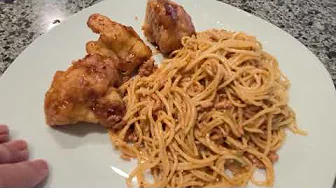 Spaghetti with Ground Chicken