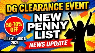 Dollar General Penny list / Clearance Event/ Dollar Tree
