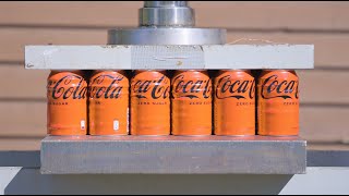 How Many Soda Cans Does It Take to Stop a 10-Ton Hydraulic Press?