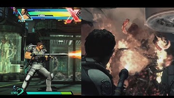 【UMVC3】Chris Redfield Moveset and original move（Resident Evil 5）
