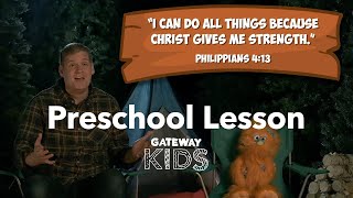 Gateway Kids Preschool Lesson | May 30-31 | Extreme Summer: Perseverance
