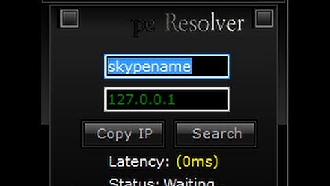 Skype Resolver