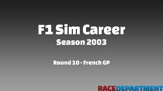 RD F1 2003 Round 10 French GP | GP4