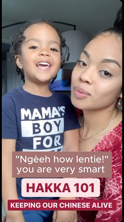 In honour of CNY, here’s a throwback of my son speaking Hakka at 3 years old #china #chinese #cny