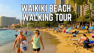 Waikiki beach walk | Honolulu Hawaii walking tour