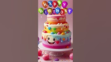 Thumbnail of Happy Birthday Song For Special Day Happy Birthday To You 🎂#happybirthdaysongwithangel #birthday