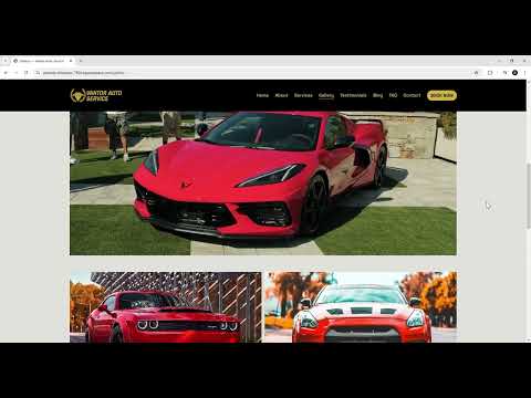 Squarespace Automotive Template