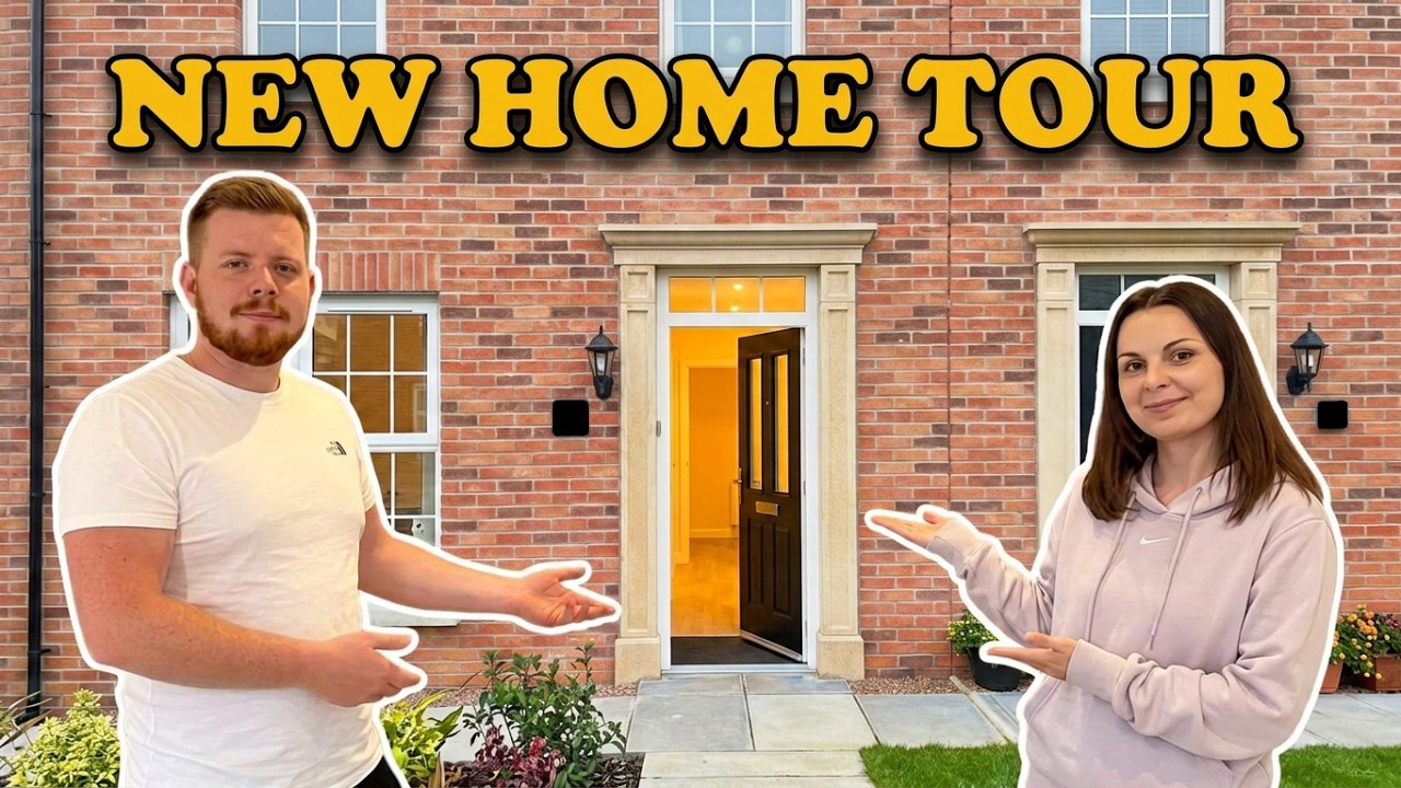 WE BOUGHT OUR FIRST HOUSE - New build house tour 2024 UK - YouTube