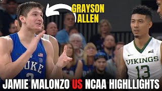 Jamie Malonzo Us Ncaa Highlights