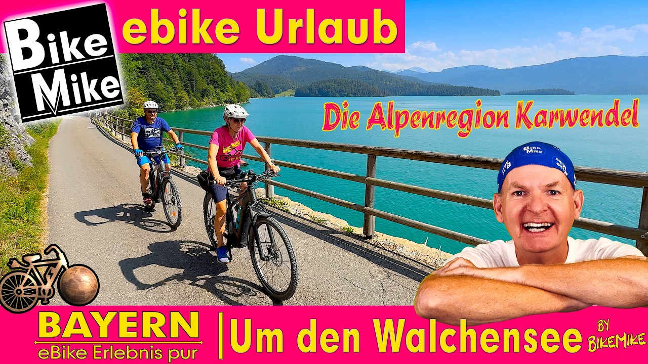 Wo Bayern mit dem eBike am schönsten ist 😎 | Um den majestätischen Walchensee by BikeMike