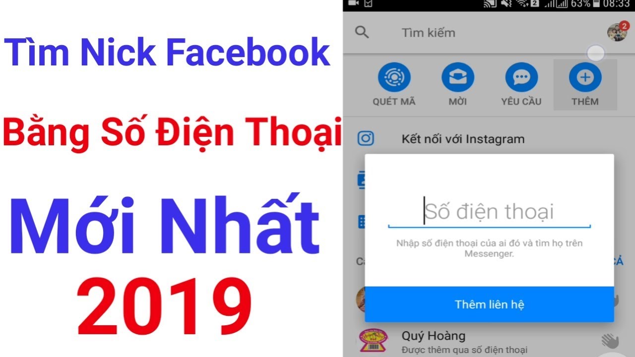 Cách Tìm Bạn Bè Trên Facebook Bằng Số Điện Thoại 2019 Mới Nhất - Youtube