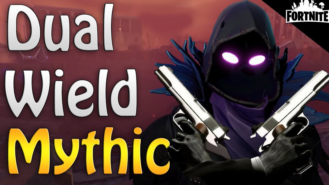fortnite dual wield raven mythic nevermore soldier perks and gameplay - dual wield fortnite