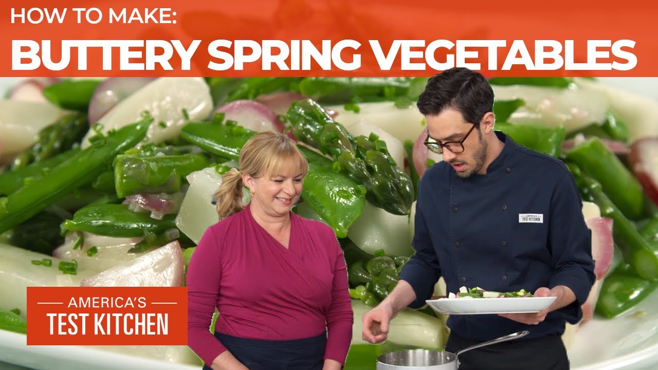 How to Make Buttery Braised Spring Vegetables | America