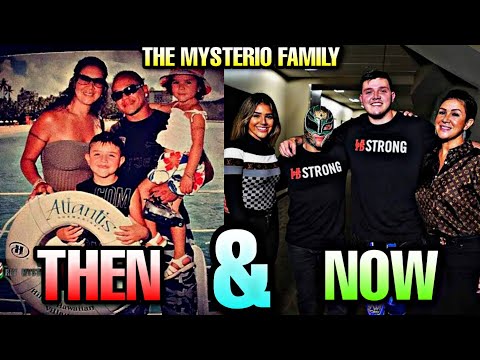 The Mysterio Family Transformation | Then & Now | Rey Mysterio | Dominik Mysterio | Aaliyah & Angie