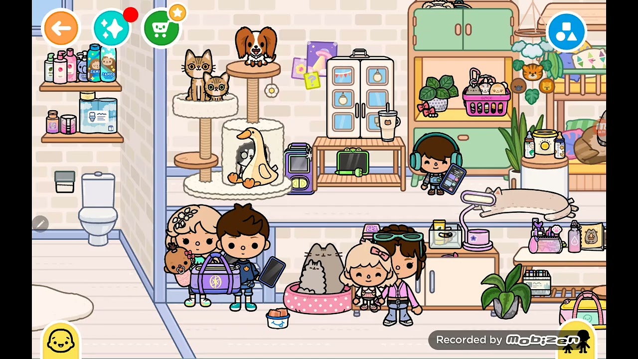 KARNE GÜNÜ !?✏️📚 | TOCA FAİRY 🤍 | #tocaboca | Toca Life World Türkçe