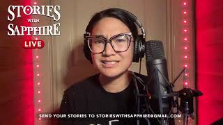 In the cabinet, and more spooky stories! | Stories With Sapphire LIVE | Scary Story Time