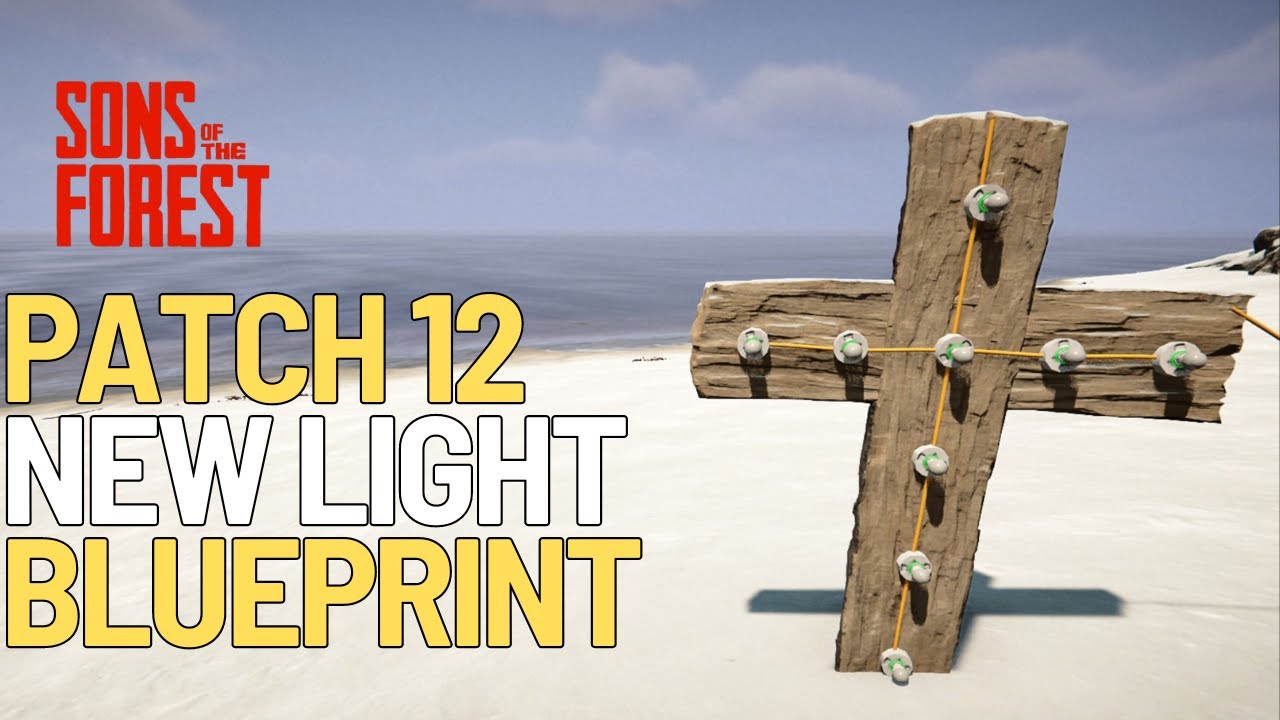 New Crafting Recipe Location - Cross Light - Sons of the Forest Patch 12 