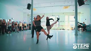 Amelia Burkhardt in Courtney Darlington Class at Steps on Broadway NYC. “Feel It Still”