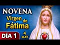 Novena virgen de ftima da 1 misterios gozosos del santo rosario  sbado 4 de mayo 2024