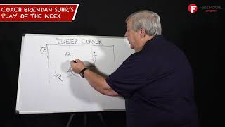 Coach Brendan Suhr's FastModel Play Of The Week: "Deep Corner"