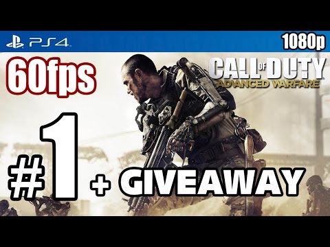 Call of Duty Advanced Warfare (PS4) Walkthrough PART 1 + GIVEAWAY 60fps [1080p] TRUE-HD QUALITY