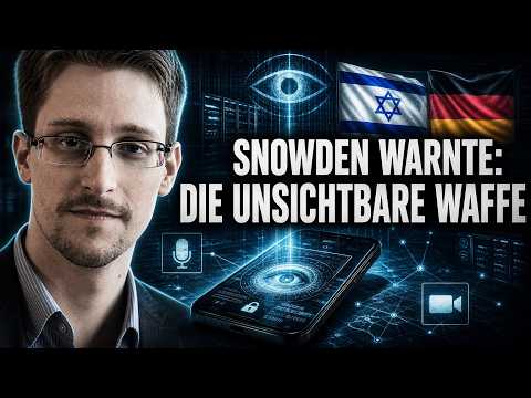 Israels unsichtbare Waffe: Snowden warnte davor