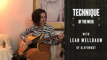 E Minor Pentatonic Scale Using Open Strings with Leah Wellbaum | Technique of the Week | Fender
