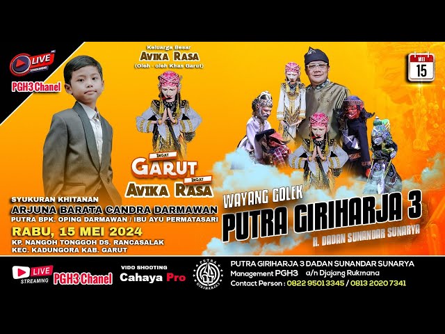 LIVE WAYANG GOLEK PUTRAGIRIHARJA3 (PGH3) H. DADAN SUNANDAR S - KADUNGORA GARUT class=