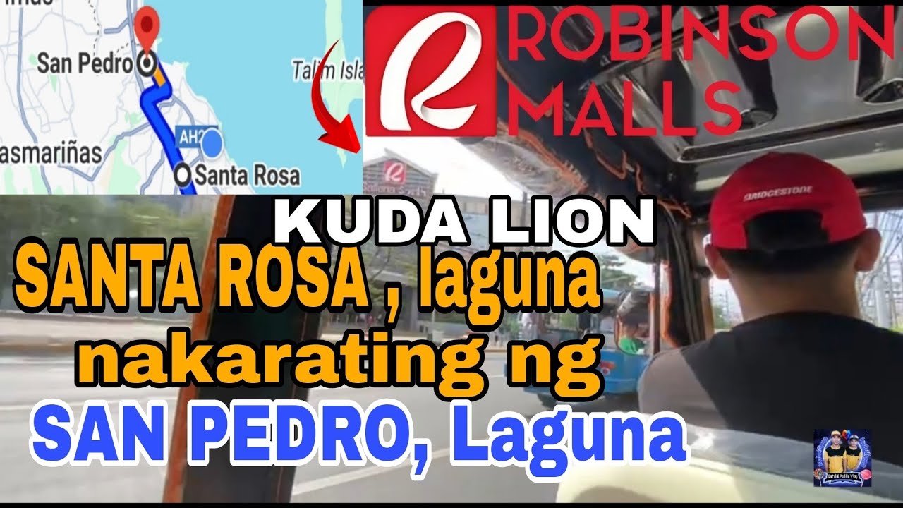 KUDA LION NAKARATING NG ROBINSON GALLERIA SAN PEDRO LAGUNA GALING STA. ROSA LAGUNA..