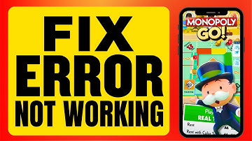 How to Fix Monopoly GO Error iPhone (Monopoly Go Tutorial)